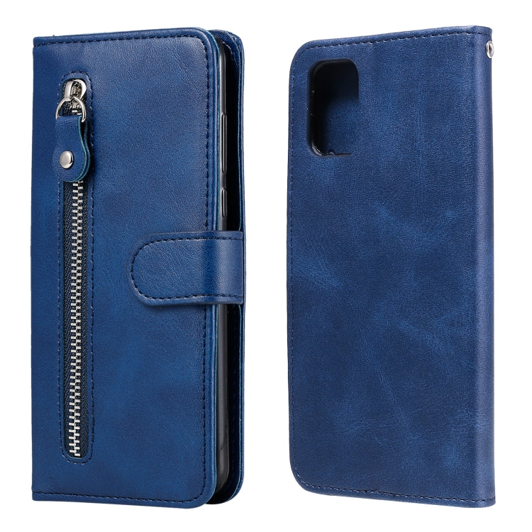 Custodia portafoglio in pelle con cerniera per Poco X3 NFC