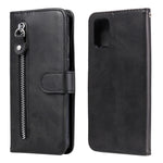 Custodia portafoglio in pelle con cerniera per Poco X3 NFC