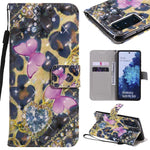 Custodia portafoglio in pelle flip per Samsung Galaxy S20 FE