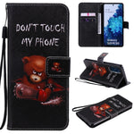 Custodia portafoglio in pelle per Samsung Galaxy S20 FE