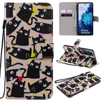 Custodia portafoglio in pelle per Samsung Galaxy S20 FE