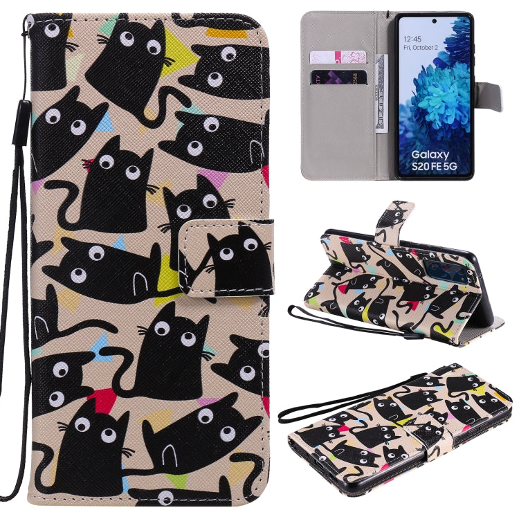 Custodia portafoglio in pelle per Samsung Galaxy S20 FE