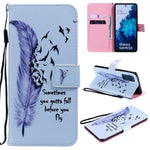 Custodia portafoglio in pelle per Samsung Galaxy S20 FE