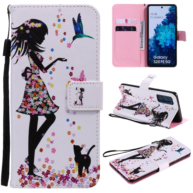 Custodia portafoglio in pelle per Samsung Galaxy S20 FE