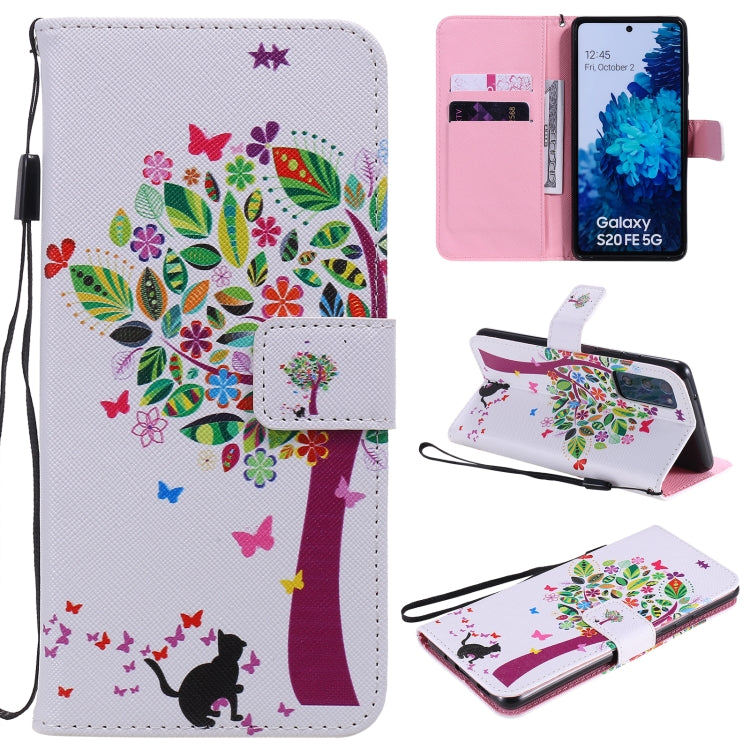 Custodia portafoglio in pelle per Samsung Galaxy S20 FE