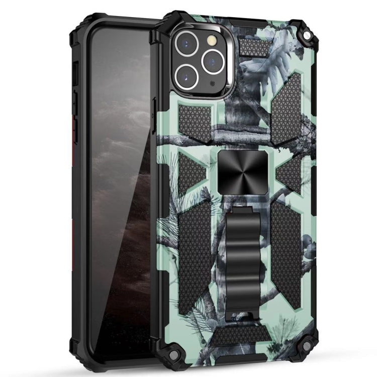 Custodia TPU antiurto camouflage con supporto per iPhone 12 Pro M