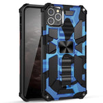 Custodia TPU antiurto camouflage con supporto per iPhone 12 Pro M