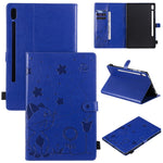 Custodia tablet in pelle con supporto e slot carte