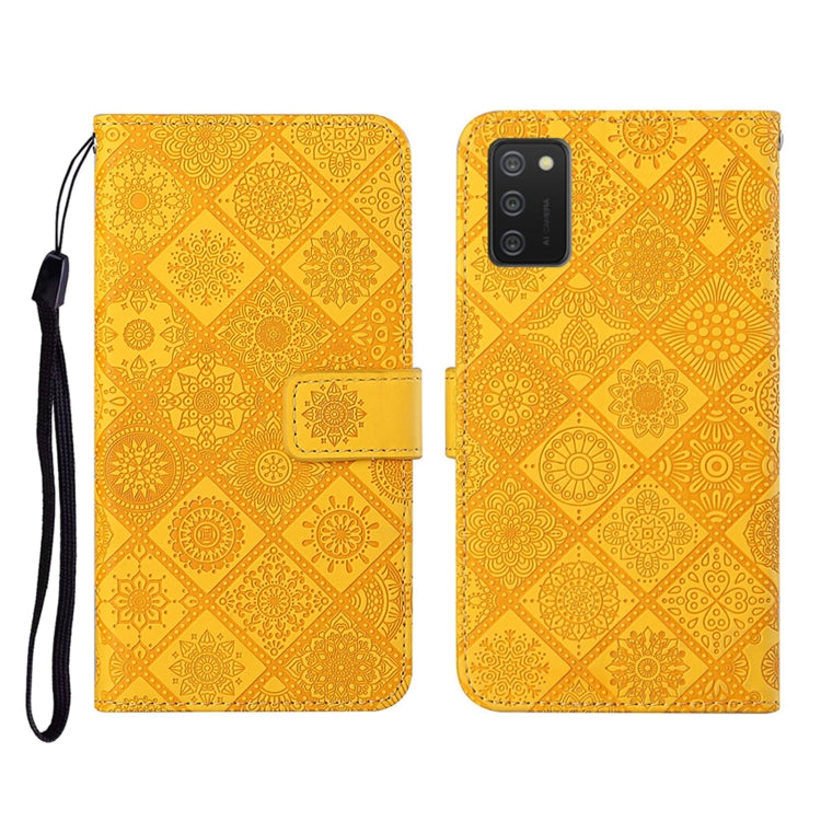 Custodia portafoglio in pelle per Samsung Galaxy A02s