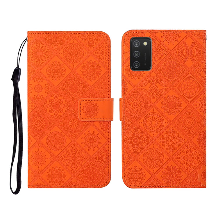 Custodia portafoglio in pelle per Samsung Galaxy A02s