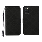 Custodia portafoglio in pelle per Samsung Galaxy A02s
