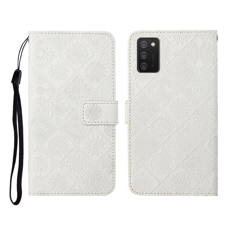 Custodia portafoglio in pelle per Samsung Galaxy A02s