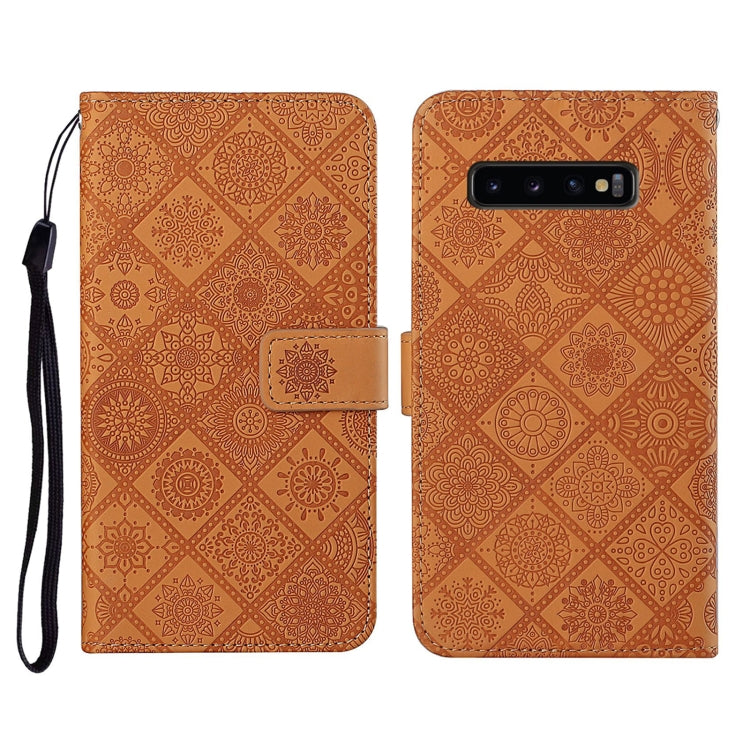 Custodia portafoglio in pelle per Samsung Galaxy S10e