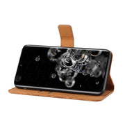 Custodia in pelle a ribalta orizzontale con motivo in rilievo in stile etnico con supporto e fessure per carte, portafoglio e cordino, For Samsung Galaxy S20 Ultra, For Samsung Galaxy A02s (US Version)
