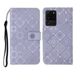 Custodia portafoglio in pelle per Samsung Galaxy A02s