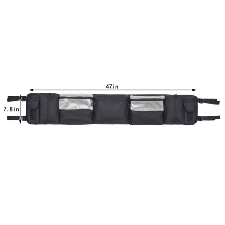 Organizer per borsa portaoggetti per roll bar per Jeep Wrangler LJ TJ JK JL 1955-2020, For Jeep Wrangler LJ TJ JK JL 1955-2020