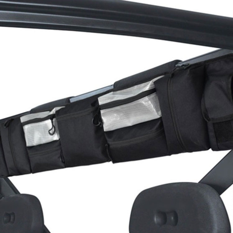 Organizer per borsa portaoggetti per roll bar per Jeep Wrangler LJ TJ JK JL 1955-2020, For Jeep Wrangler LJ TJ JK JL 1955-2020