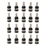 Valvola con stelo in metallo TR416 per moto da 25 pezzi per foro valvola 453 e 625, LN077