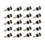 Valvola con stelo in metallo TR416 per moto da 25 pezzi per foro valvola 453 e 625, LN077