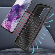 Machine Armor Warrior PC antiurto + custodia protettiva in TPU, For Samsung Galaxy M51, For vivo Y20, For Samsung Galaxy A42 5G, For Xiaomi Poco M3