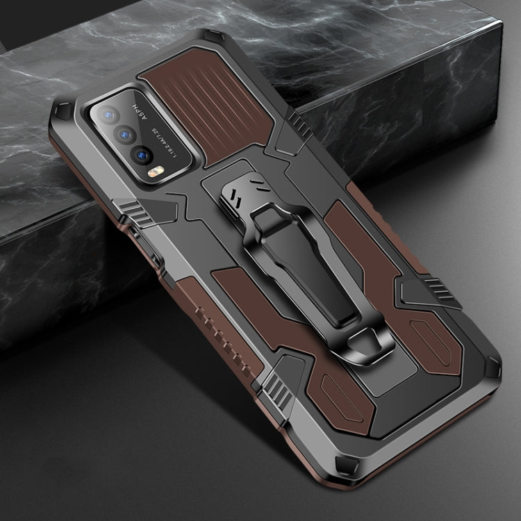 Machine Armor Warrior PC antiurto + custodia protettiva in TPU, For Samsung Galaxy M51, For vivo Y20, For Samsung Galaxy A42 5G, For Xiaomi Poco M3