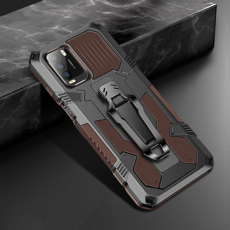 Machine Armor Warrior PC antiurto + custodia protettiva in TPU, For Samsung Galaxy M51, For vivo Y20, For Samsung Galaxy A42 5G, For Xiaomi Poco M3
