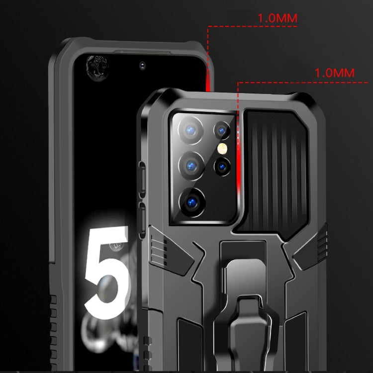 Custodia TPU antiurto con supporto per Huawei Mate 40 Pro