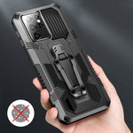 Custodia TPU antiurto con supporto per Huawei Mate 40 Pro