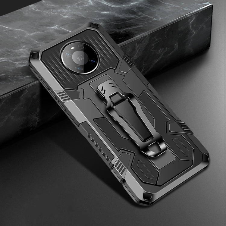 Custodia TPU antiurto con supporto per Huawei Mate 40 Pro