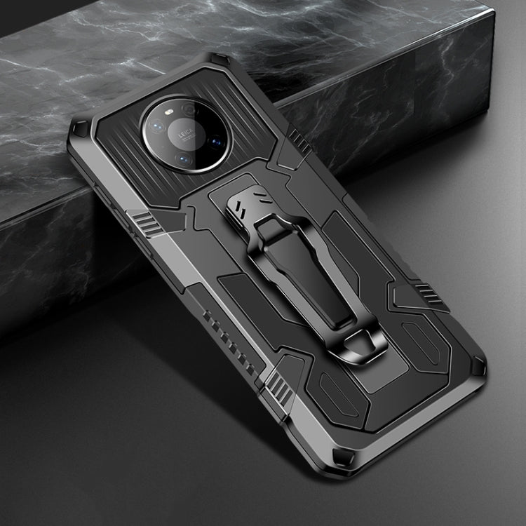 Custodia TPU antiurto con supporto per Huawei Mate 40 Pro