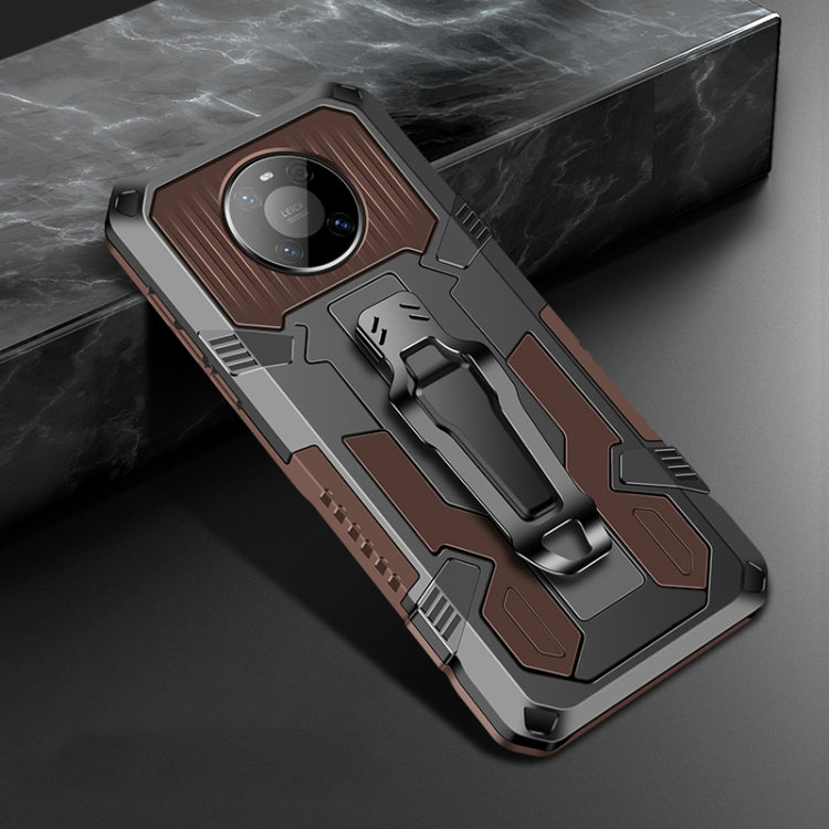 Custodia TPU antiurto con supporto per Huawei Mate 40 Pro