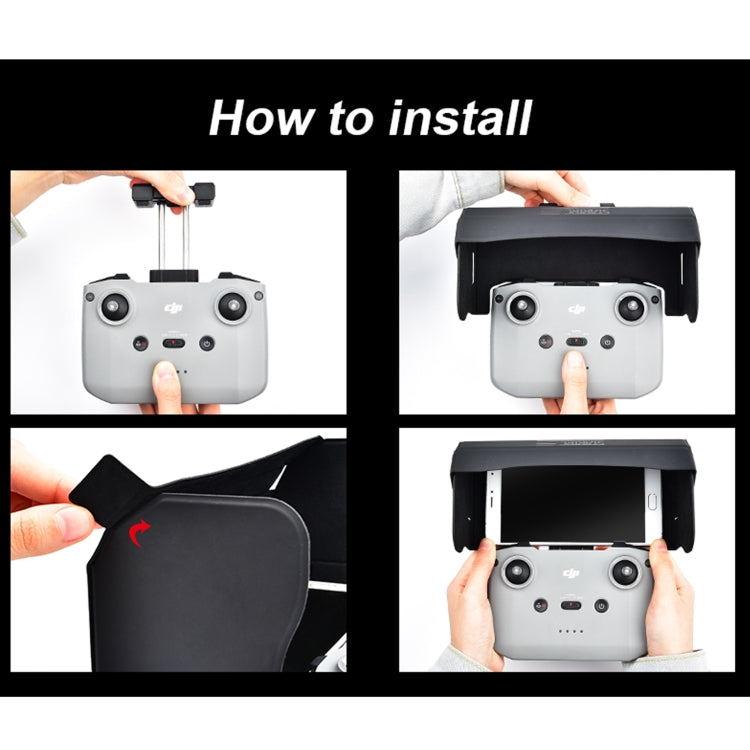 Piastra parasole magnetica antiriflesso per DJI Mini 2 e Mavic Ai