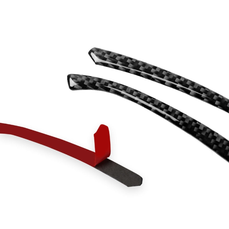 Striscia decorativa per cruscotto in fibra di carbonio per Nissan 370Z Z34 2009-, guida a destra e a sinistra universale, Dashboard