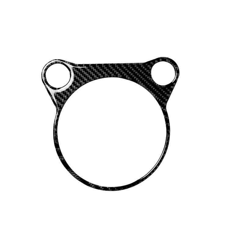 Adesivo decorativo per pannello console di posizione dell'ingranaggio in fibra di carbonio per auto per Nissan 370Z Z34 2009-, guida a destra e a sinistra universale, Whole Gear Position Console Panel