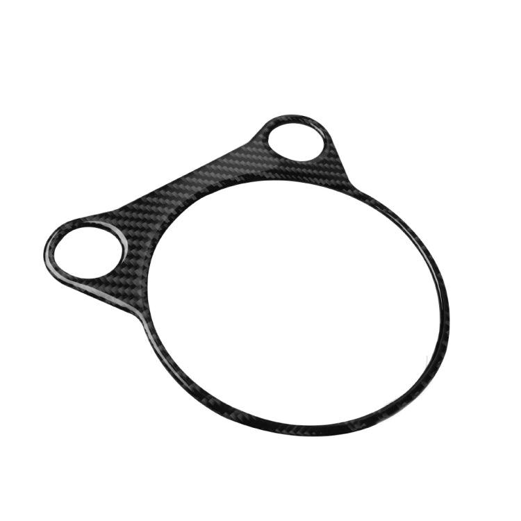 Adesivo decorativo per pannello console di posizione dell'ingranaggio in fibra di carbonio per auto per Nissan 370Z Z34 2009-, guida a destra e a sinistra universale, Whole Gear Position Console Panel