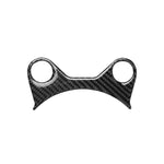 Adesivo decorativo per pannello console posizione mezza marcia in fibra di carbonio per auto per Nissan 370Z Z34 2009-, guida a destra e sinistra universale, Half Gear Position Console Panel