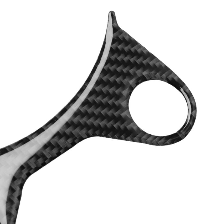 Adesivo decorativo per pannello console posizione mezza marcia in fibra di carbonio per auto per Nissan 370Z Z34 2009-, guida a destra e sinistra universale, Half Gear Position Console Panel