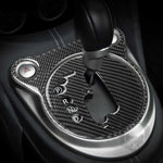 Adesivo decorativo per pannello cambio in fibra di carbonio per auto per Nissan 370Z Z34 2009-, Gear Shift Panel Left Drive, Gear Shift Panel Right Drive