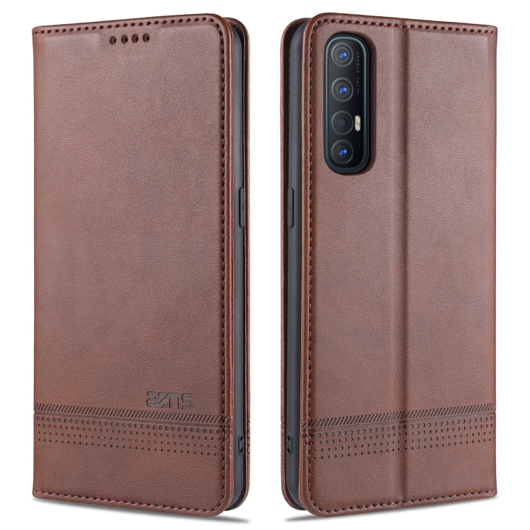 Custodia portafoglio in pelle con slot carte per OPPO Reno3 Pro