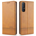 Custodia portafoglio in pelle con slot carte per OPPO Reno3 Pro