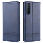 Custodia portafoglio in pelle con slot carte per OPPO Reno3 Pro