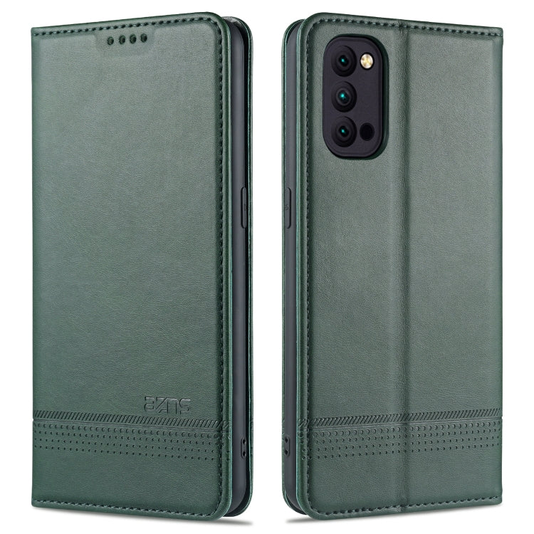 Custodia portafoglio in pelle con slot carte per OPPO Reno3 Pro