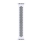 Cinturino elastico in silicone per Apple Watch Series 6 e SE e 5 e 4 40 mm / 3 e 2 e 1 38 mm, lunghezza: 160 mm, 160mm (White Black), 160mm (Black), 160mm (Black Yellow), 160mm (Black Grey), 160mm (Red Black), 160mm (Black White), 160mm (Black Red)    ...