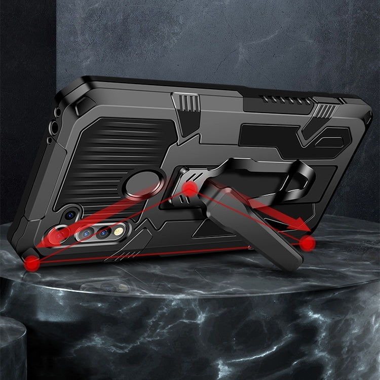 Armor Warrior Custodia protettiva antiurto per PC + TPU, For Xiaomi Redmi Note 6, For Xiaomi Redmi Note 8, For Xiaomi Redmi Note 8 Pro, For Motorola One Fusion