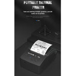 Stampante termica portatile Bluetooth 58mm per ricevute