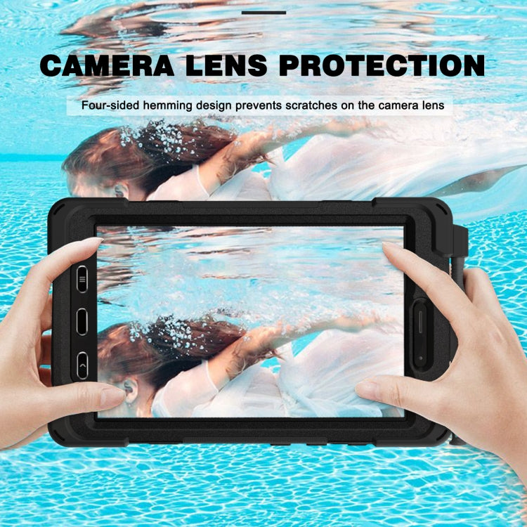 Custodia silicone antiurto per tablet 8" Samsung e Lenovo