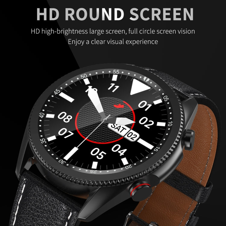 M98 Schermo a colori IPS da 1,28 pollici IP67 Orologio intelligente impermeabile, supporto monitor del sonno / cardiofrequenzimetro / chiamata Bluetooth, stile: cinturino in acciaio, Steel Strap(Black), Steel Strap(Silver)