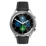 M98 Schermo a colori IPS da 1,28 pollici IP67 Orologio intelligente impermeabile, supporto monitor del sonno / cardiofrequenzimetro / chiamata Bluetooth, stile: cinturino in pelle, Leather Strap(Silver), Leather Strap(Black)