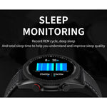 M98 Schermo a colori IPS da 1,28 pollici IP67 Orologio intelligente impermeabile, supporto monitor del sonno / cardiofrequenzimetro / chiamata Bluetooth, stile: cinturino in pelle, Leather Strap(Silver), Leather Strap(Black)