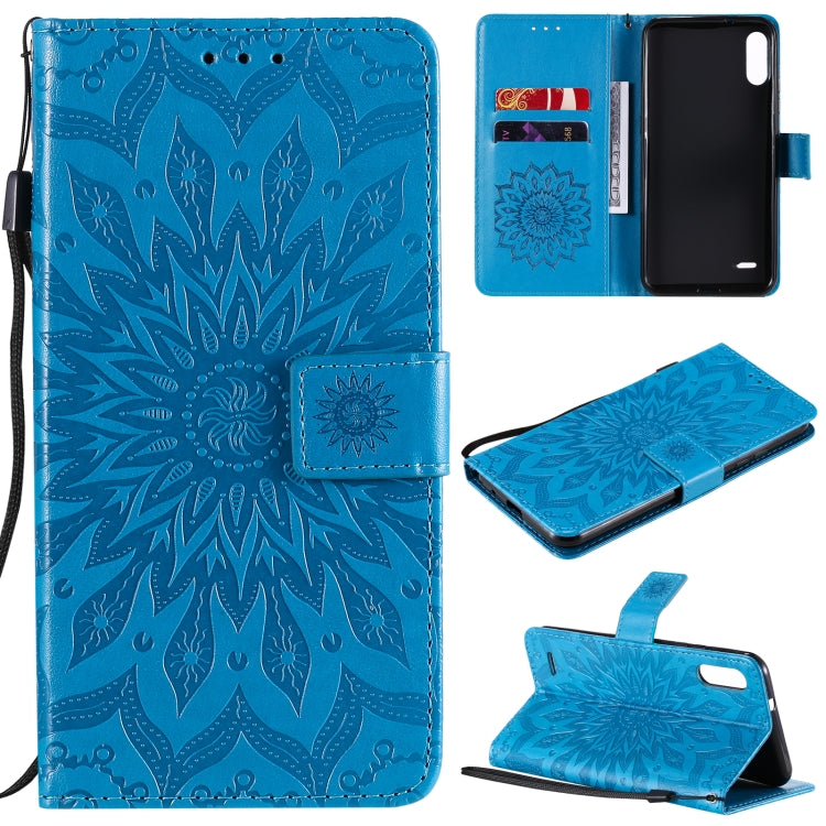 Custodia portafoglio in pelle con slot carte per LG K22